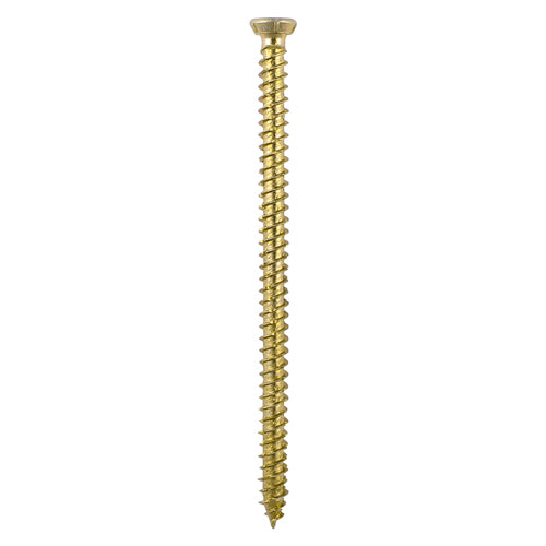 Timco Multi-Fix Concrete Screws - Yellow Countersunk