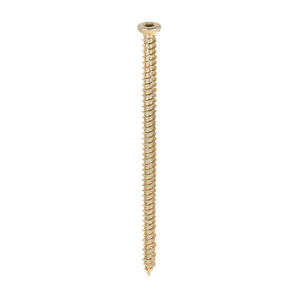 Timco Multi-Fix Concrete Screws - Yellow Countersunk