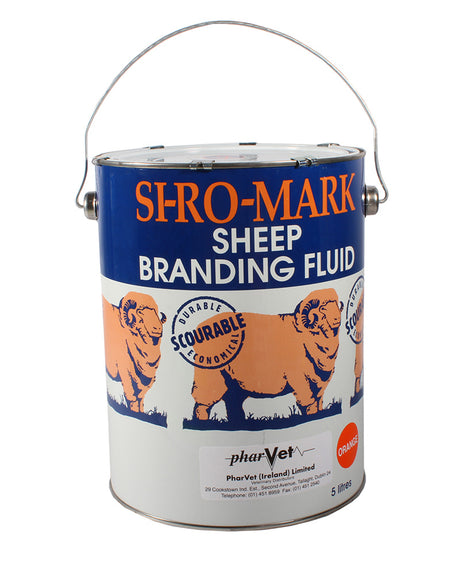 SI-RO-Mark Branding Fluid- 5lt - Orange