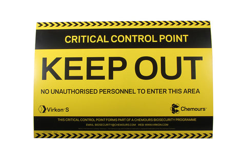 Keep Out Sign