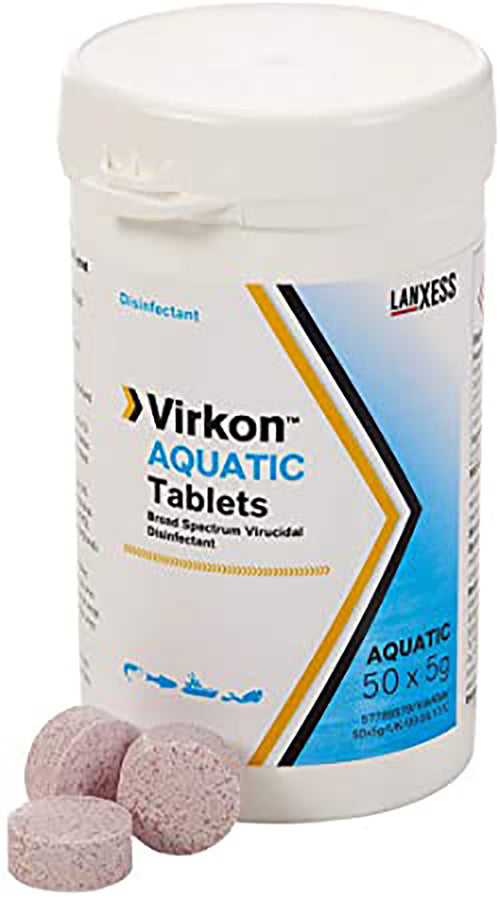 Virkon Aquatic -50 x 5g Tablets