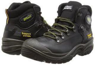GRISPORT CONTRACTOR SAFETY BOOT, BLACK