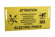 Fenceman Warning Sign