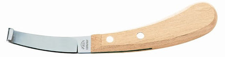 Economy Hoof Knife Wooden Handle