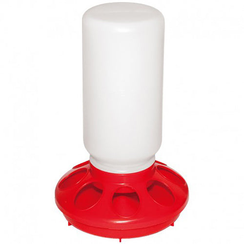 Small Poultry Feeder - 1kg - Red