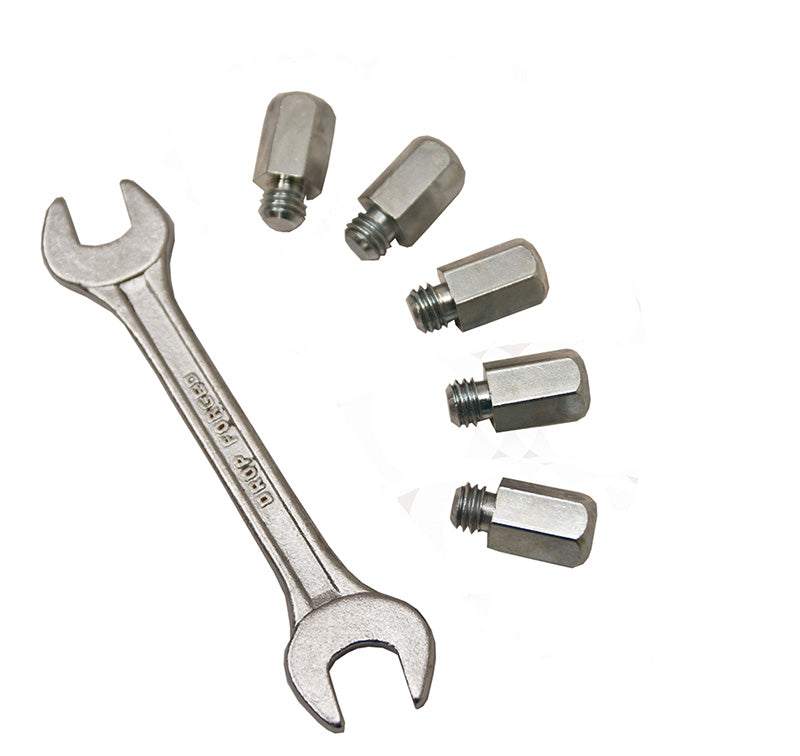 Domed Studs With Spanner - Pack of 5
