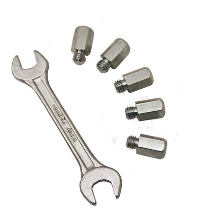 Domed Studs With Spanner - Pack of 5
