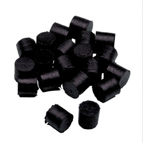 Rubber Stud Sleepers - Black - 20 Pack