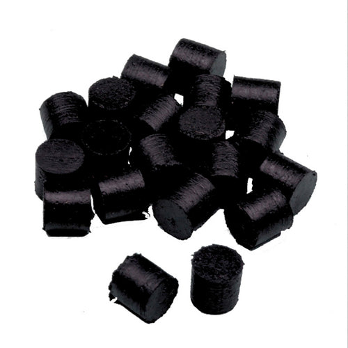 Rubber Stud Sleepers - Black - 20 Pack