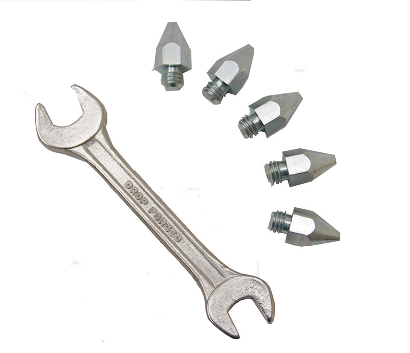 Pointed Jump Stud with spanner - 5 Pack