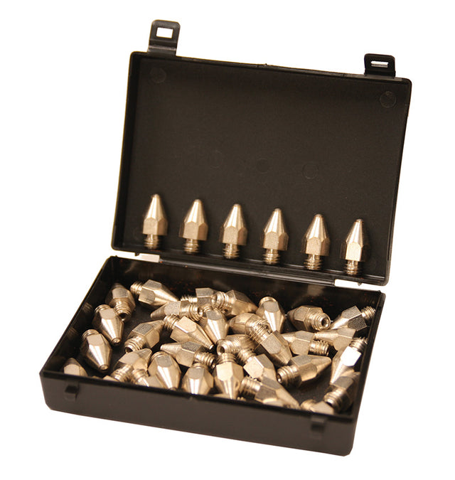 Pointed Jump Stud with Tungsten Tip - 40 Pack