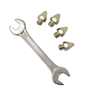 Standard Jump Stud with Tungsten Tip with spanner - 4 Pack