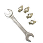 Standard Jump Stud with Tungsten Tip with spanner - 4 Pack
