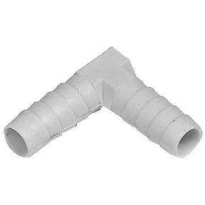 L Connection For Water Pipe - White