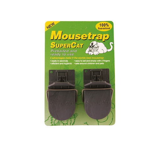 Supercat Pre-Baited Mouse Traps