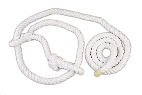Bull Cotton Show Halter - White