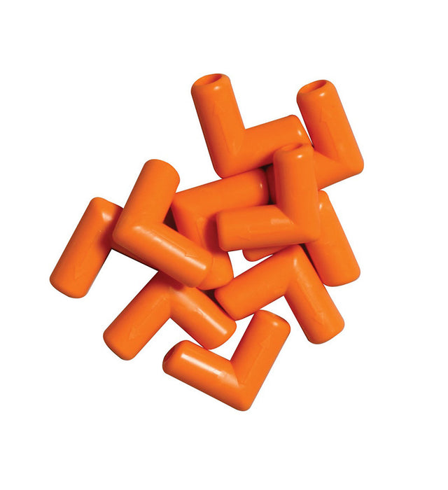 Lamb Teat/Big Softy Teat Elbow - Orange
