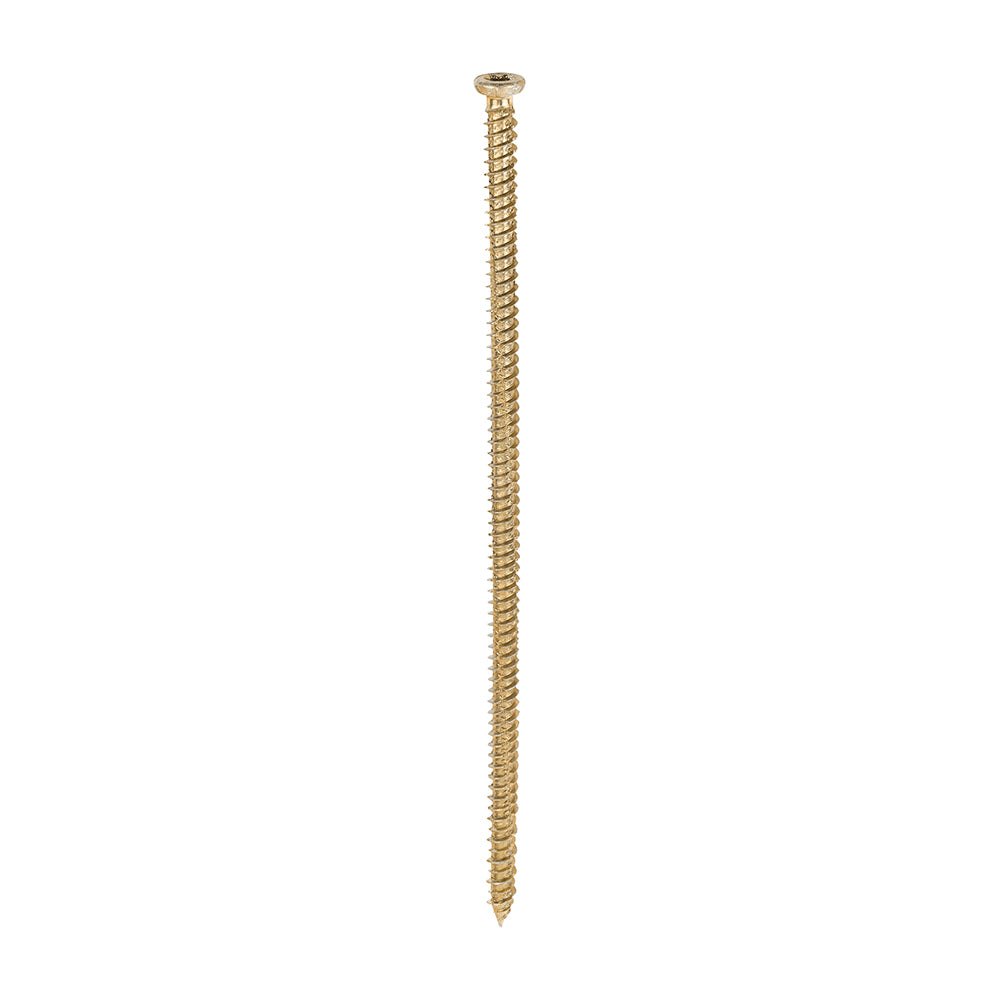 Timco Multi-Fix Concrete Screws - Yellow Countersunk
