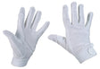 Cotton Riding Glove - White - X-Small