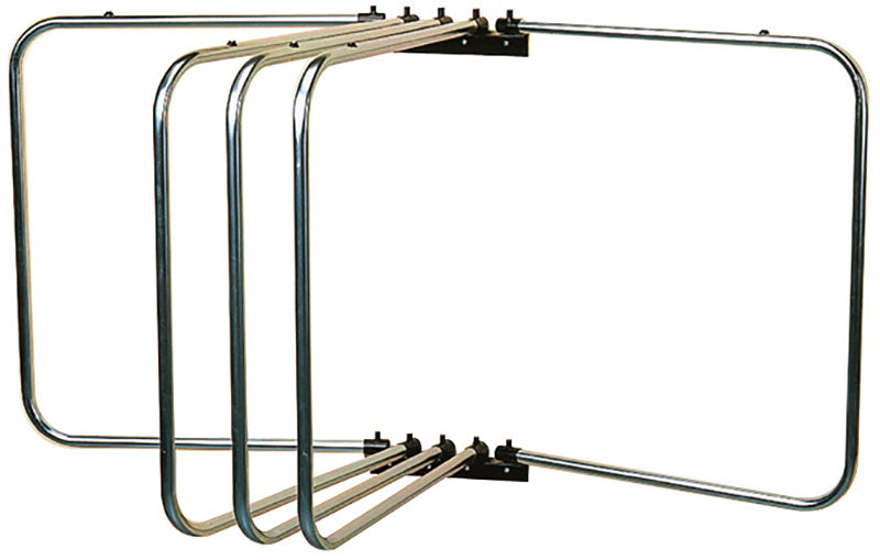 Five arm rug rack