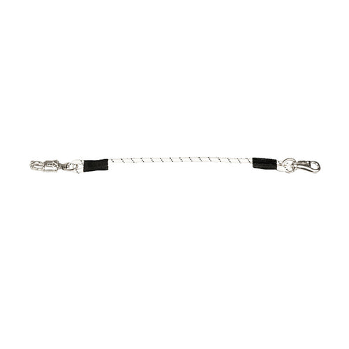 Elastic Tie-Up for stable - White/Black
