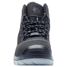 Carson Safety Hiker Black Laced Boot, Non-Metalic