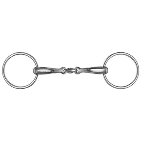 Anatomic Double Jointed Solid Snaffle