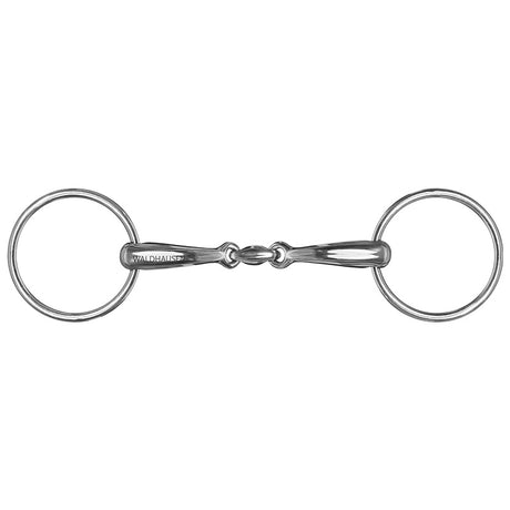Anatomic Double Jointed Solid Snaffle