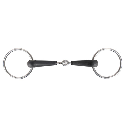 Jointed Rubber Snaffle
