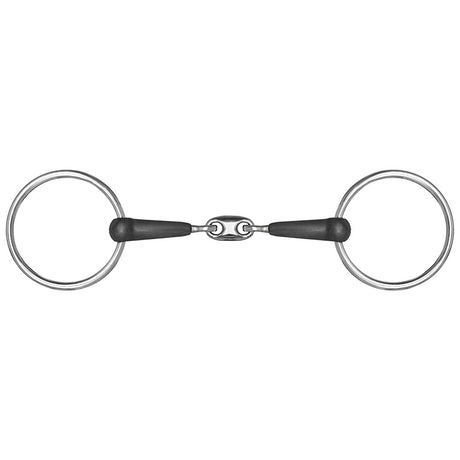 Double Jointed Rubber Snaffle