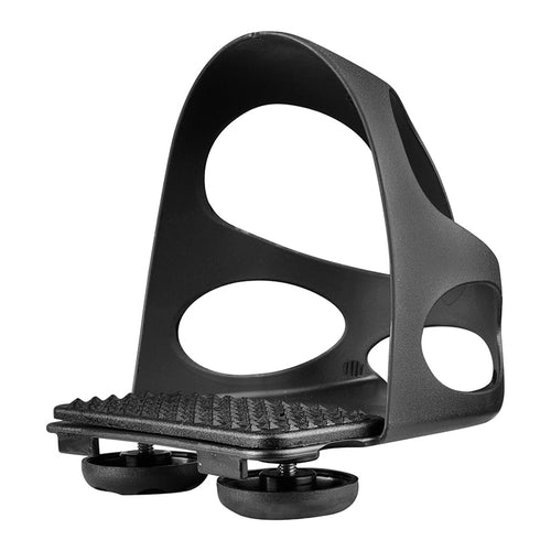 Toe cages for stirrups - 10cm - Black