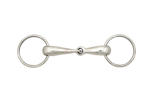 Loose Ring Hollow Mouth Snaffle (Thin)