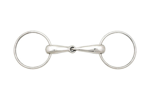 Loose Ring Hollow Mouth Snaffle (Thick)