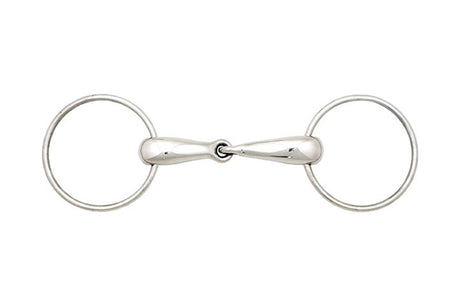 Loose Ring Hollow Mouth Snaffle (Thick)