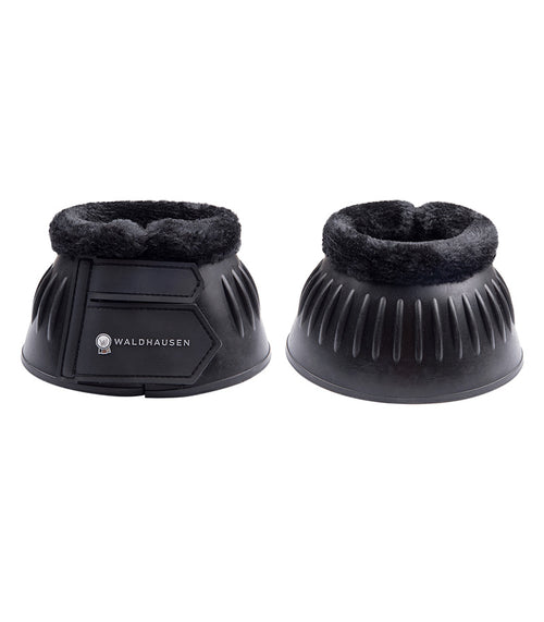 Rubber Bell Boots with Synthetic Fur