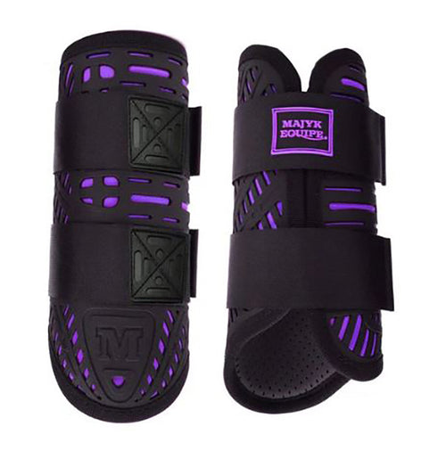 MAJYK EQUIPE® XC Elite Front Boots Royal Purple - Medium