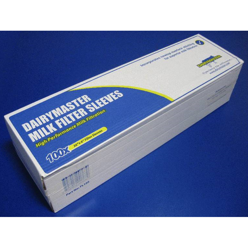 Dairy Master Milk Filter Sleeves - 26"x6"