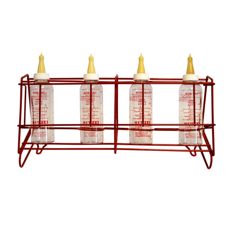 Non Vac Bottles Rack System With 4 Non Vac Bottles & Teats