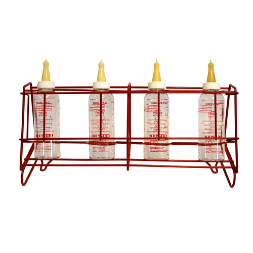 Non Vac Bottles Rack System With 4 Non Vac Bottles & Teats