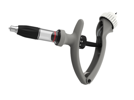 Henke Ecomatic Injector with Back Bottle Mount - 10ml