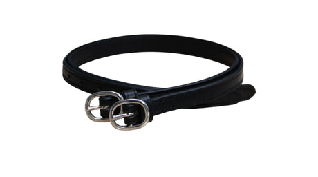 Mackey Leather Spur Straps - Brown
