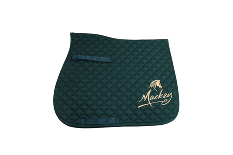 Mackey Embroidred Saddlecloth - Green - Full