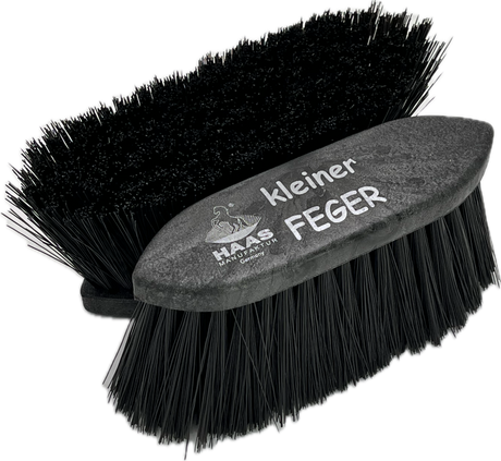 Small Haas Mane/ Dandy Brush - 8cm - Black