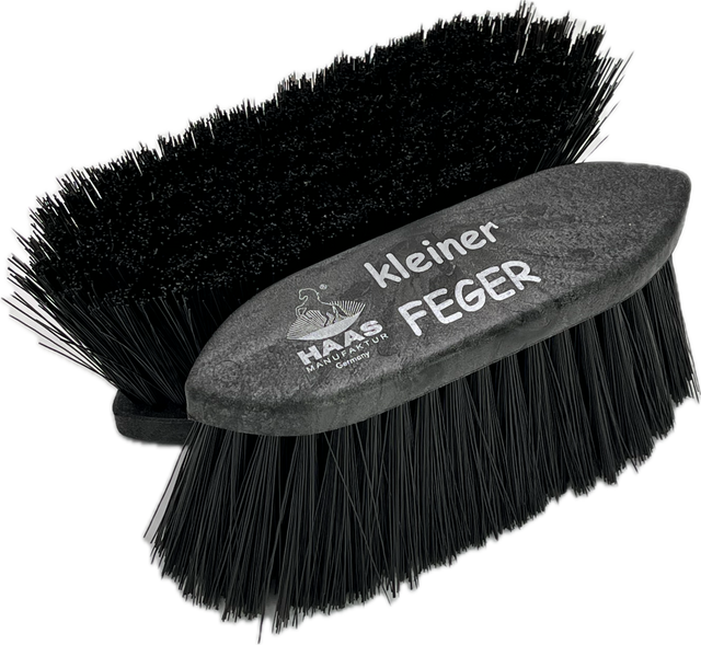 Small Haas Mane/ Dandy Brush - 8cm - Black