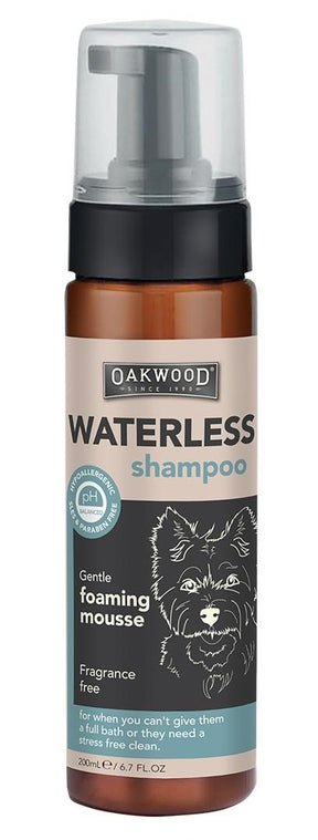 Oakwood Waterless Shampoo Foaming Mousse - 200mL