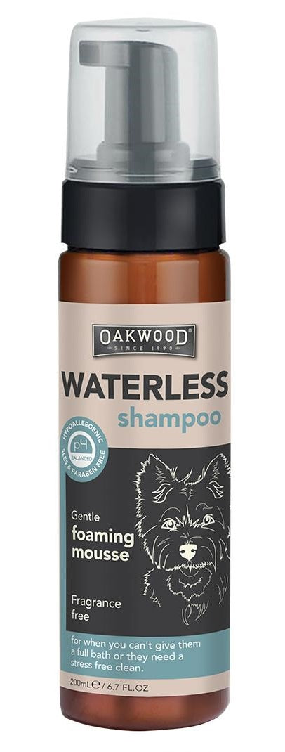Oakwood Waterless Shampoo Foaming Mousse - 200mL