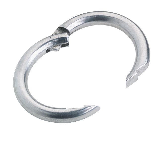 Danish Nickle Pig Ring - 1.5in