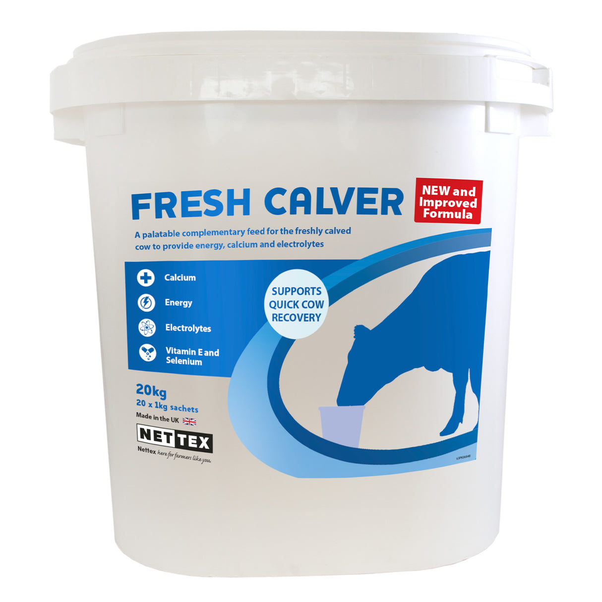 Fresh Calver Electrolyte - 20 X 1Kg Sachets