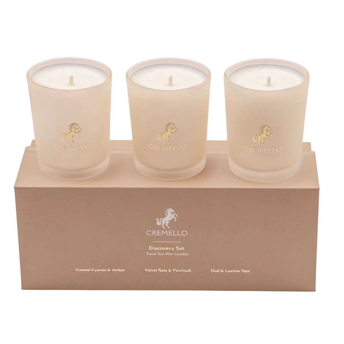 Cremello Gift Pack - 3 pack 80g Wax Candles