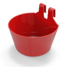 Poultry grit cup feeder